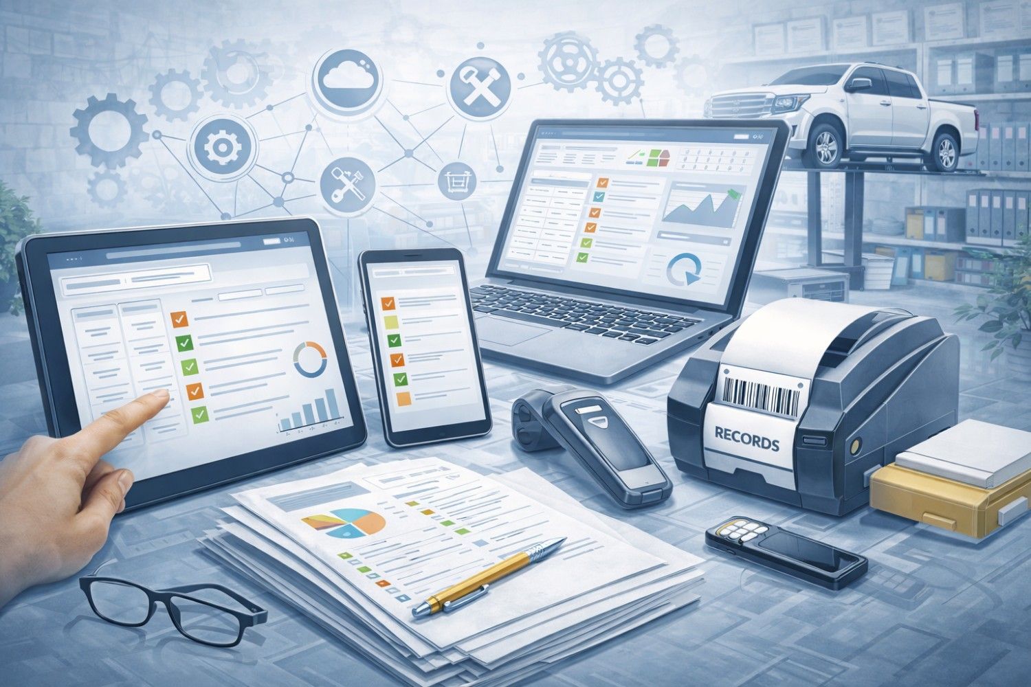 Systems and Methods for Managing Maintenance Records