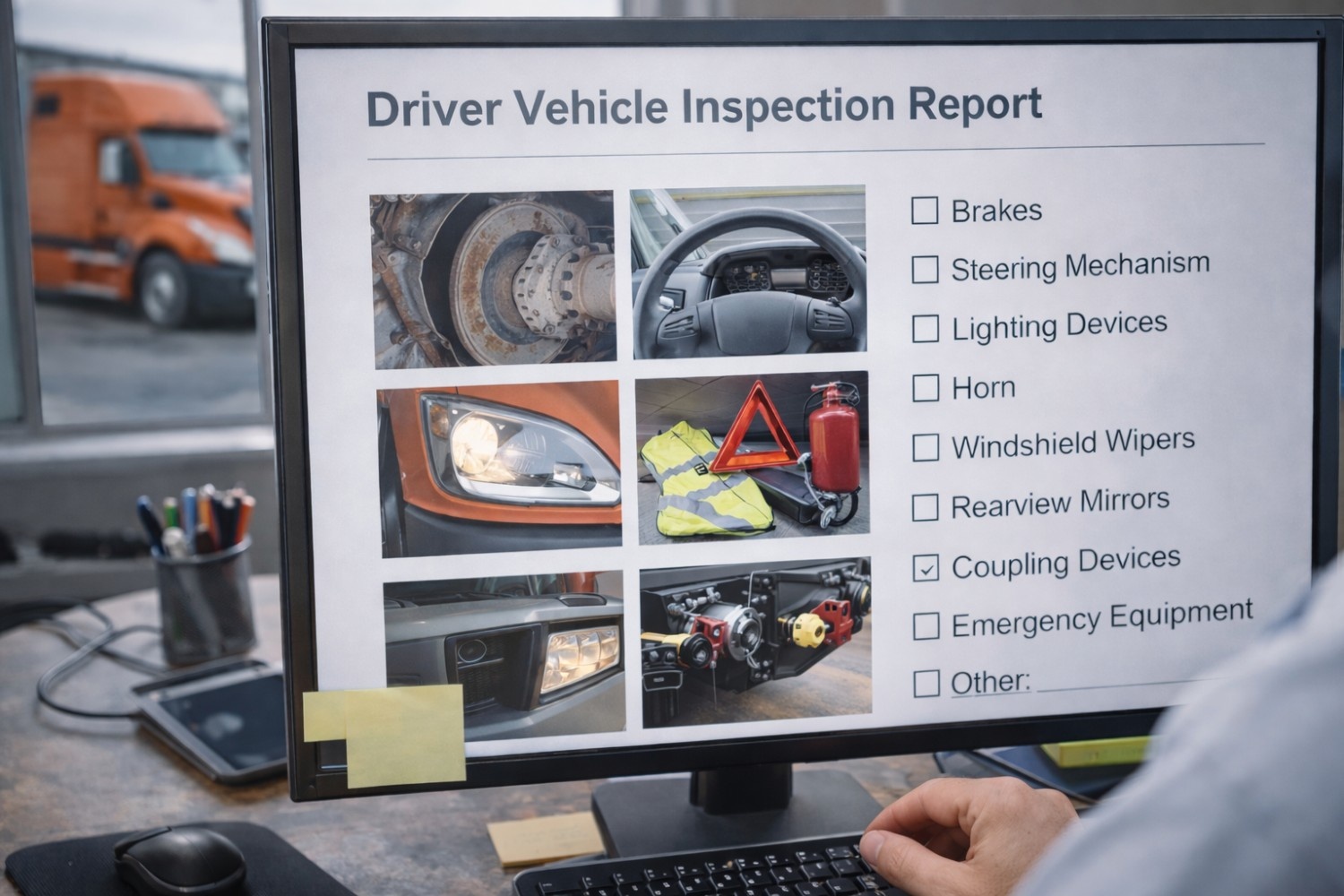 What a DVIR Includes (Data and Inspection Scope)