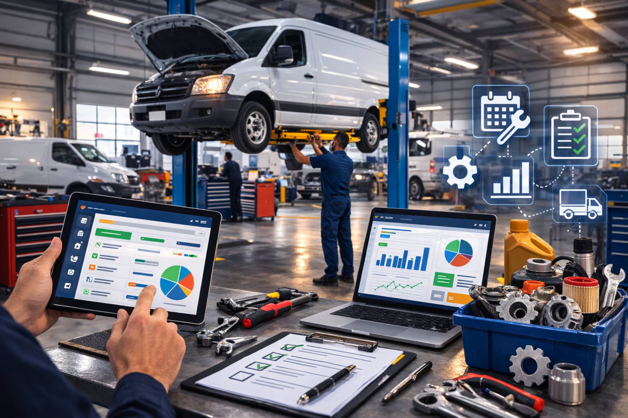 What Fleet Mechanic Software Is in Fleet Operations